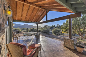 Prescott Home on 3 Acres with Granite Mountain Views